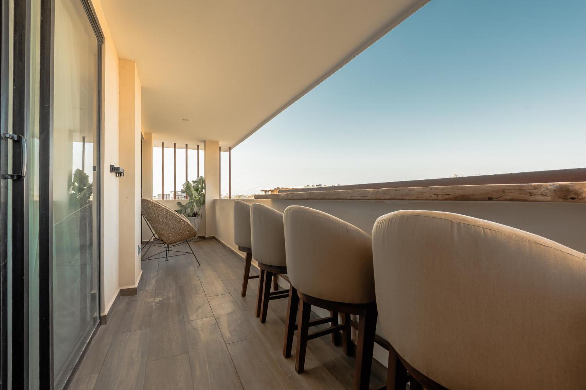 Apartment Deluxe 2-story Penthouse Pool & Bbq Rooftop Tulum