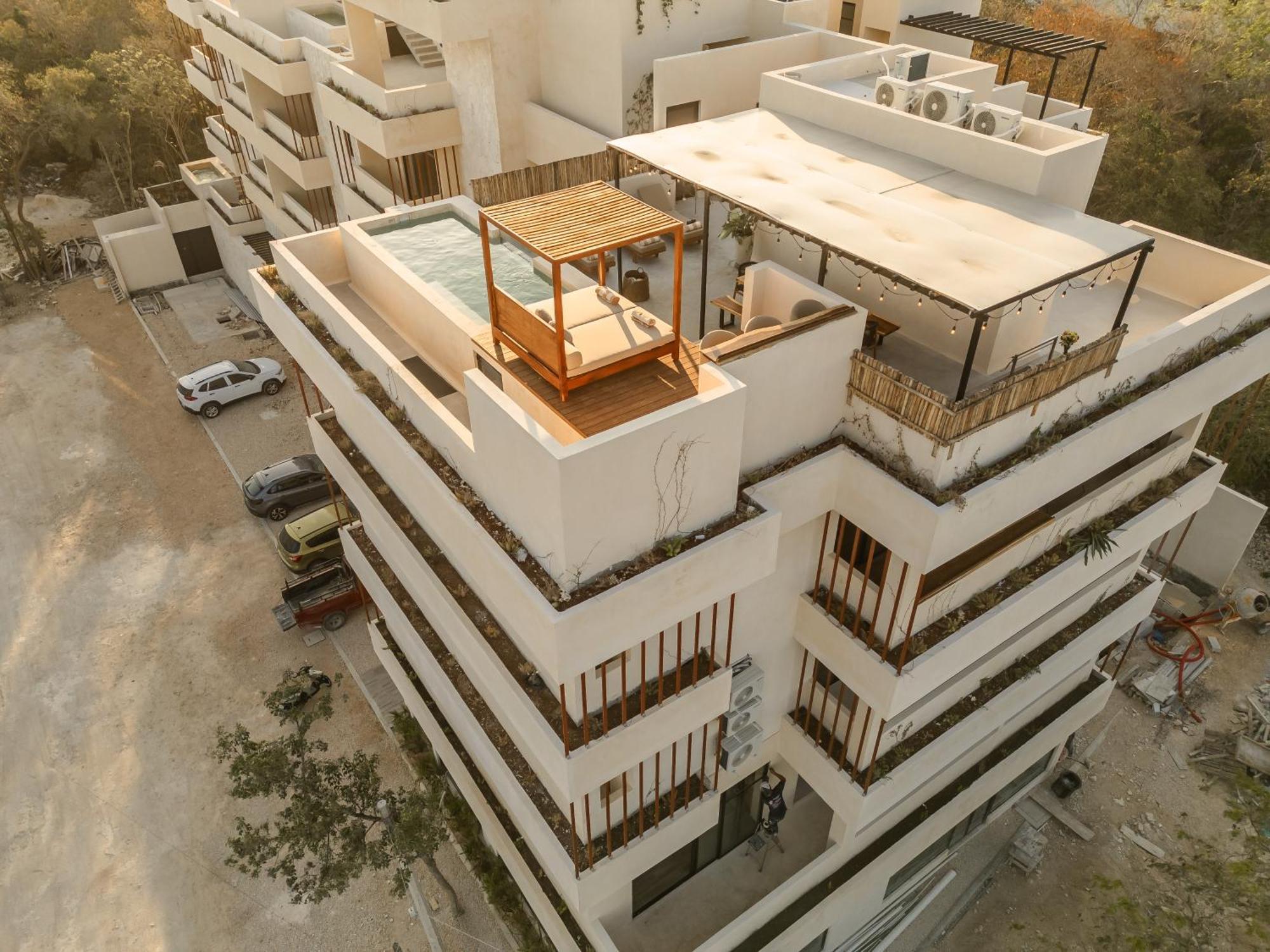 Deluxe 2-story Penthouse Pool & Bbq Rooftop Tulum